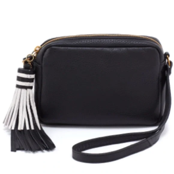 HOBO Black Leather Crossbody Bag - Picture 10 of 10